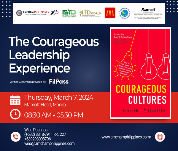 The Courageous Leadership Experience | AmCham Philippines on Glue Up