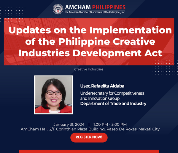 Updates on the Implementation of the Philippine Creative Industries ...